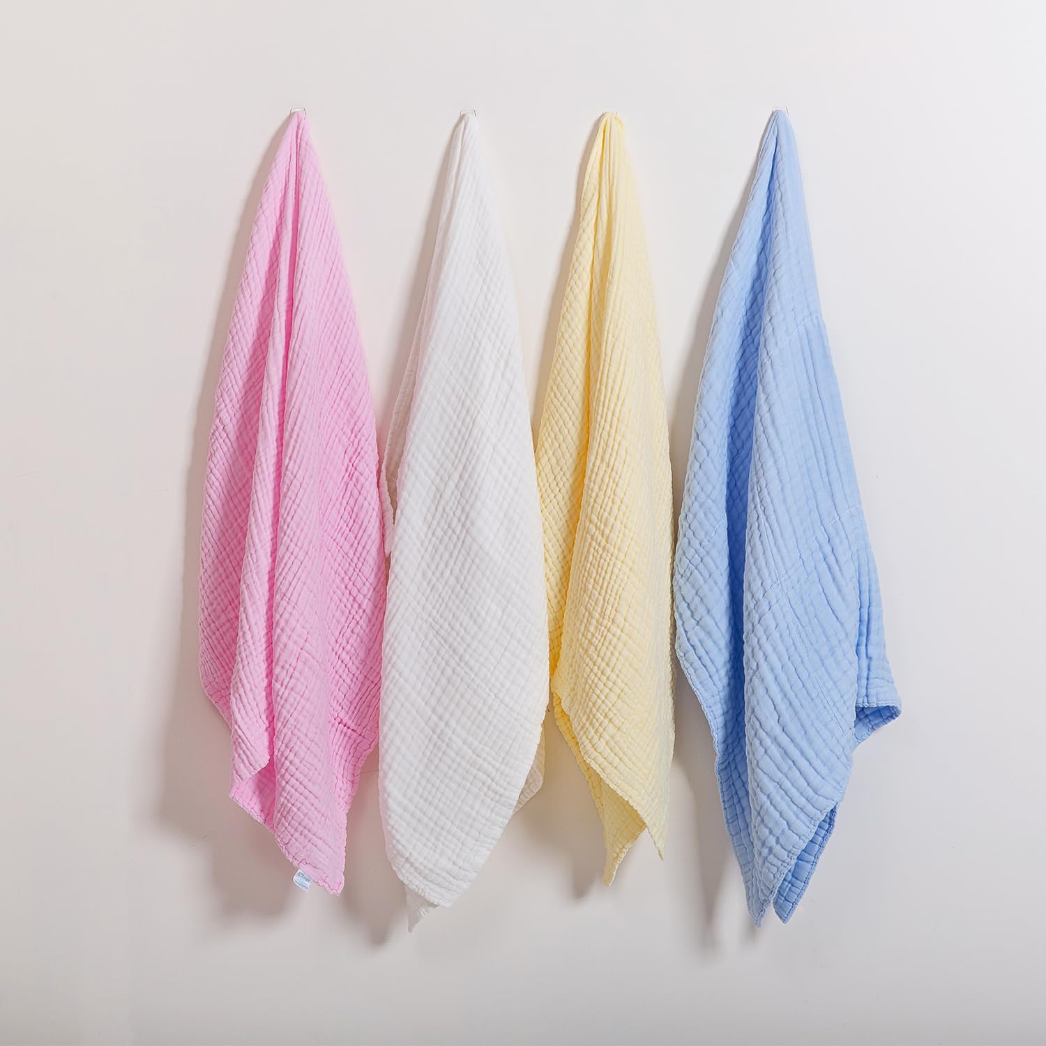 Bath Towel - 9 Layers 100% Cotton Muslin, Super Quick Dry, Medical