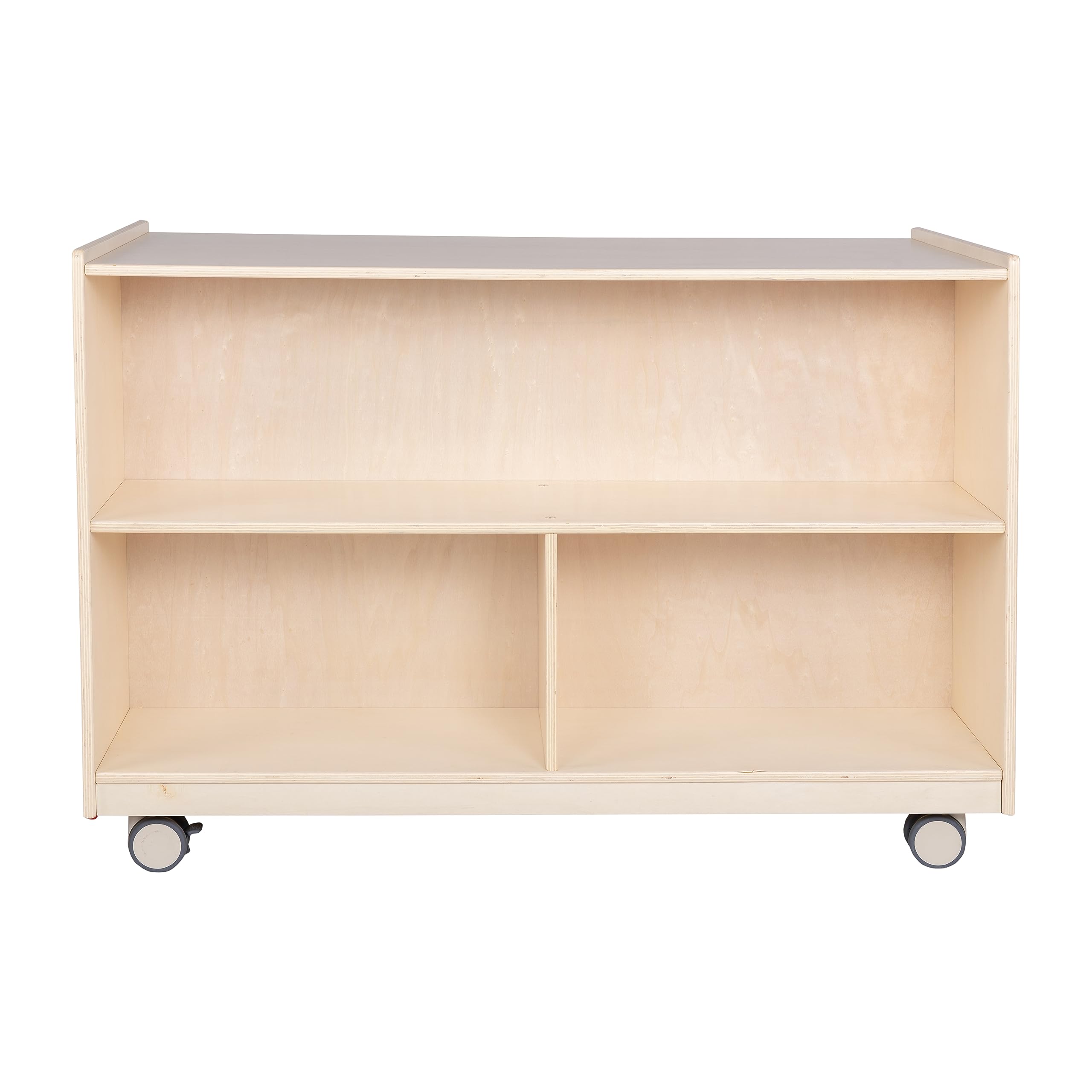 Double-Sided Mobile Storage Unit for Kids