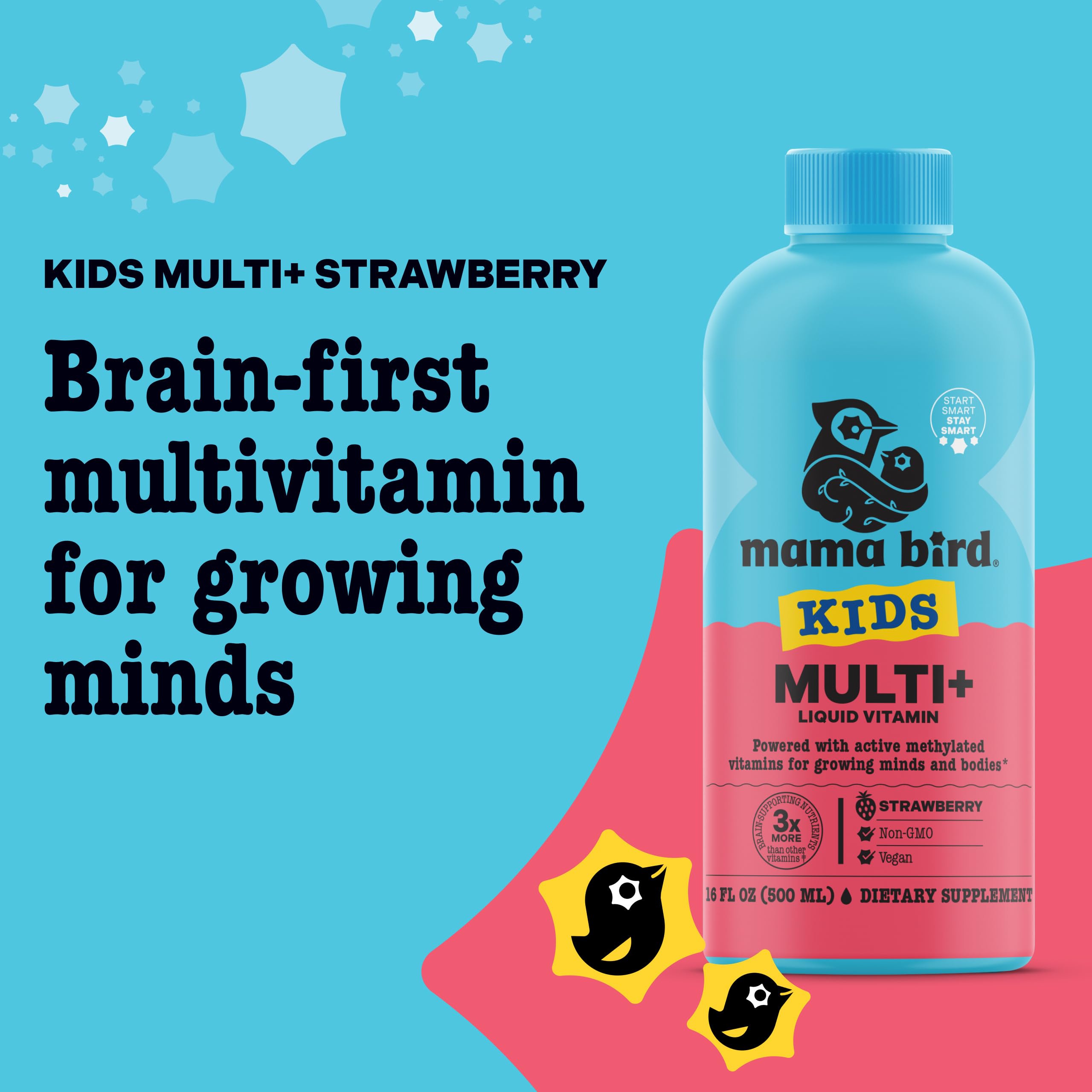 Kids Liquid Multivitamin: Methylated Vitamins, Whole Food