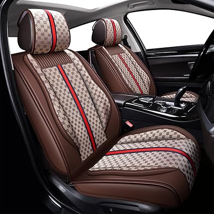 Car Seat Covers Premium Waterproof Faux Leather Cushion Universal Accessories