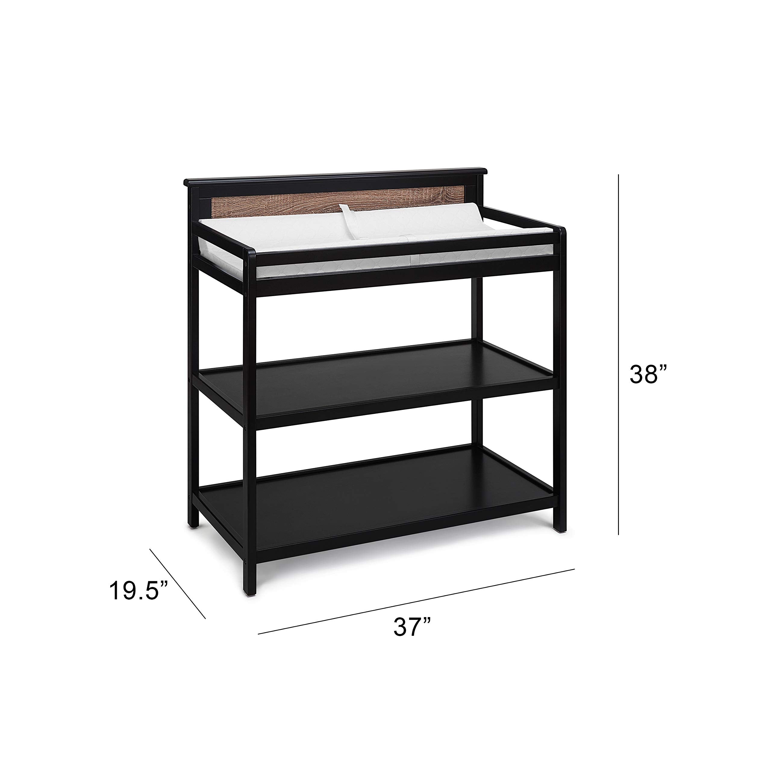 Connelly Changing Table with Storage Shelves