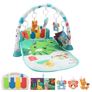 Baby Play Gym Mat, Play Activity Mat with Music and Lights, Piano Gym