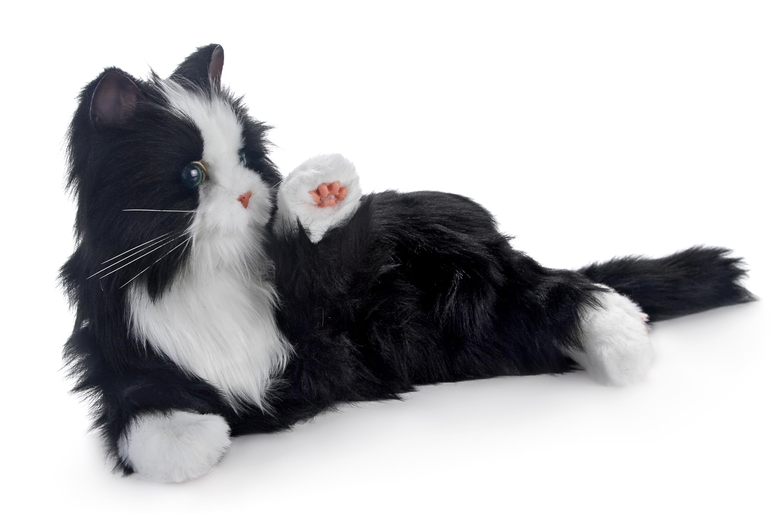 Companion Pet for Seniors - Lifelike Animatronic Cat - Realistic Soft-Touch Fur & Purring