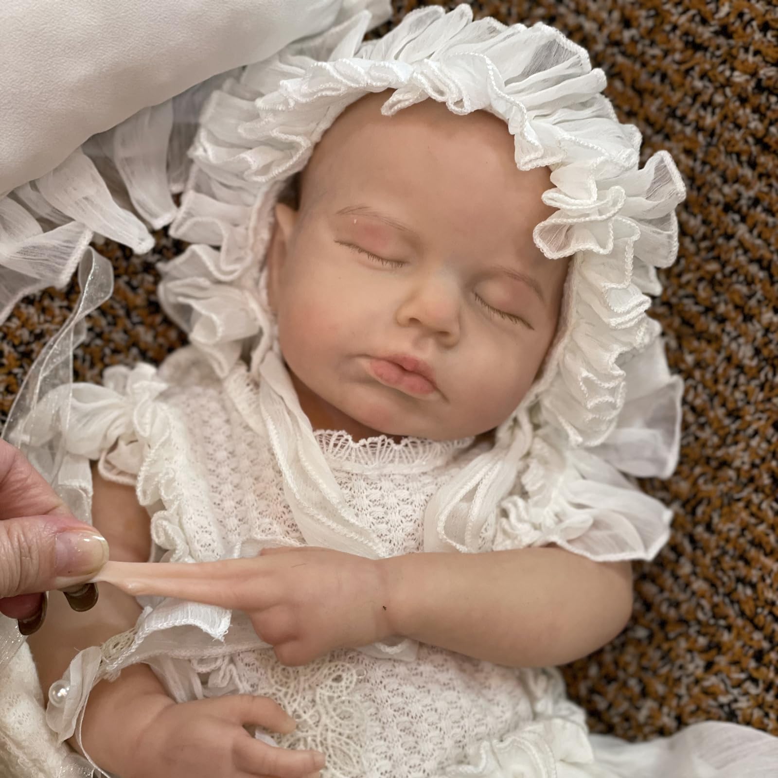 Reborn Baby Dolls Realistic Newborn 18 Inch Reborn Full Silicone Soft Body Real