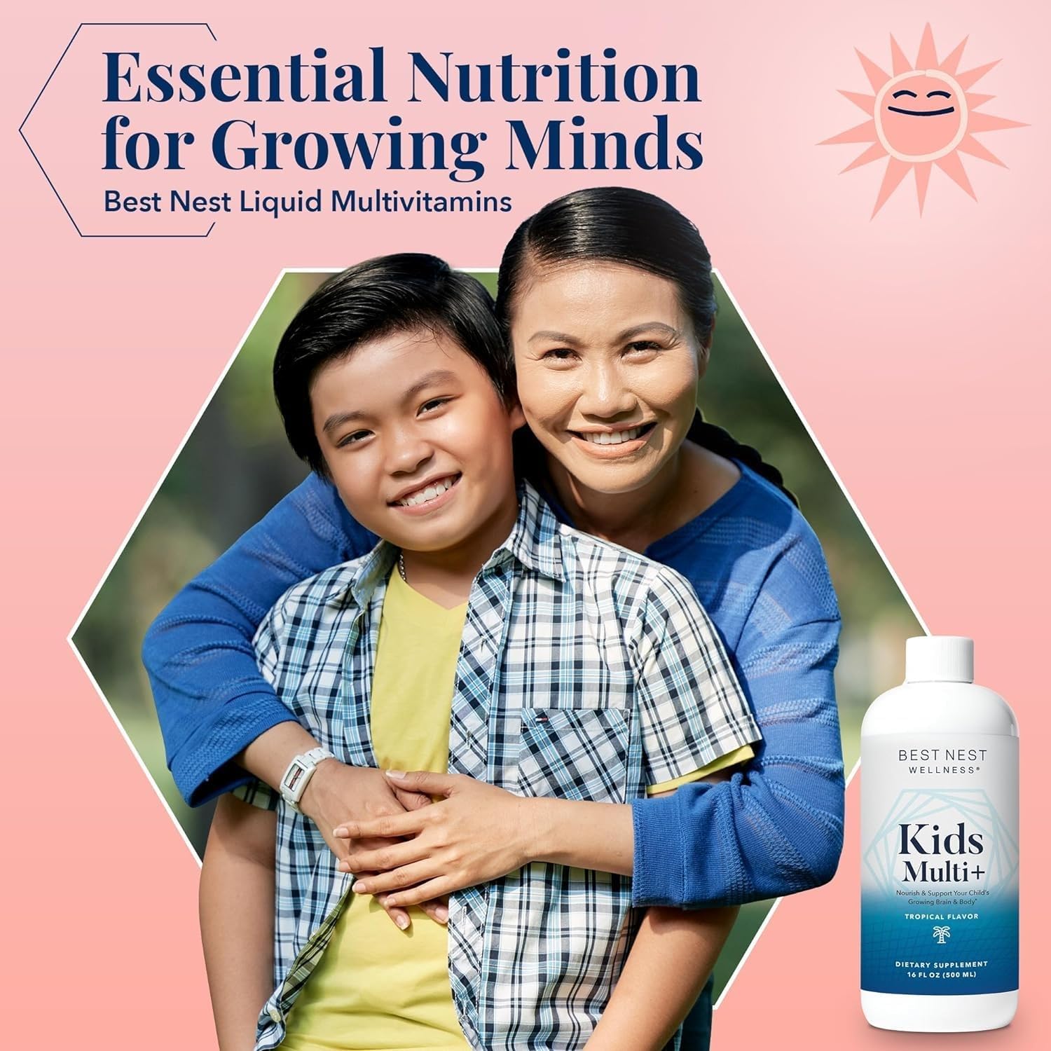 Kids Multi Plus - Brain Health Support Supplement for Kids - Liquid Multivitamin