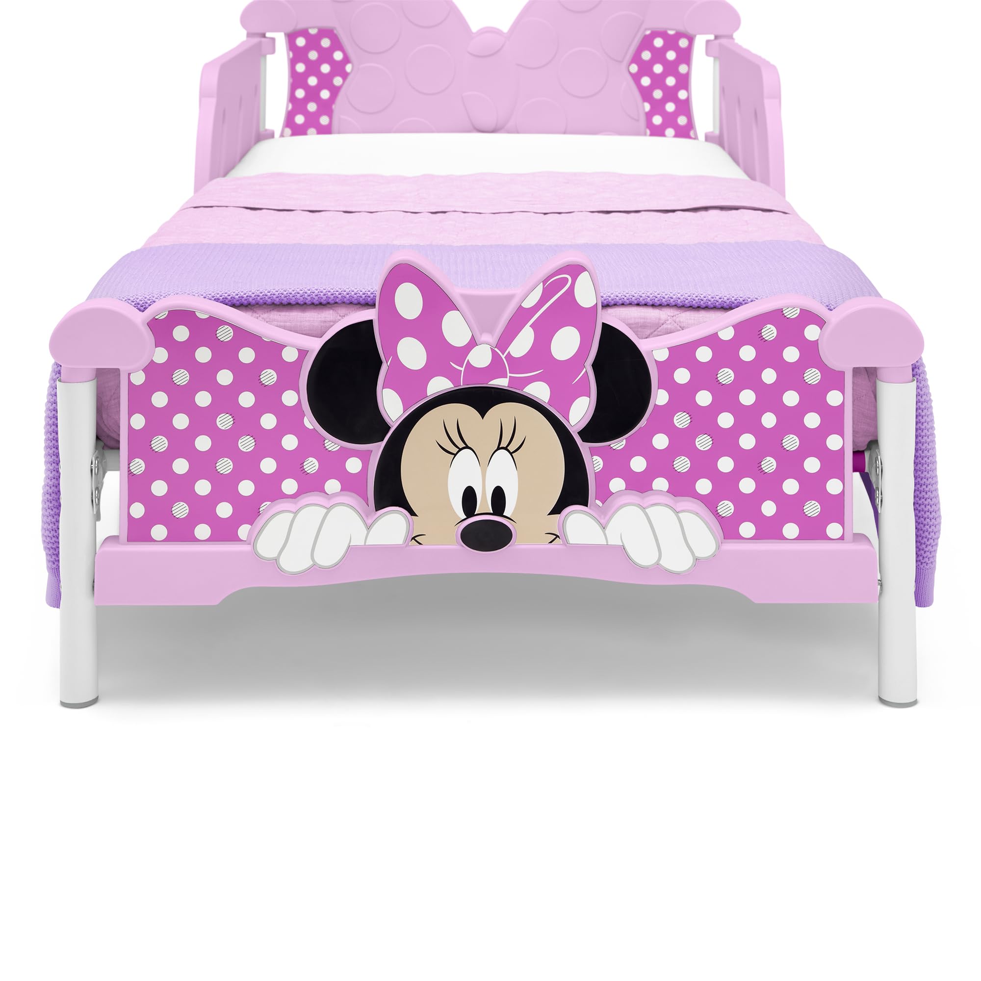 Minnie Mouse 3D Toddler Bed, Pink