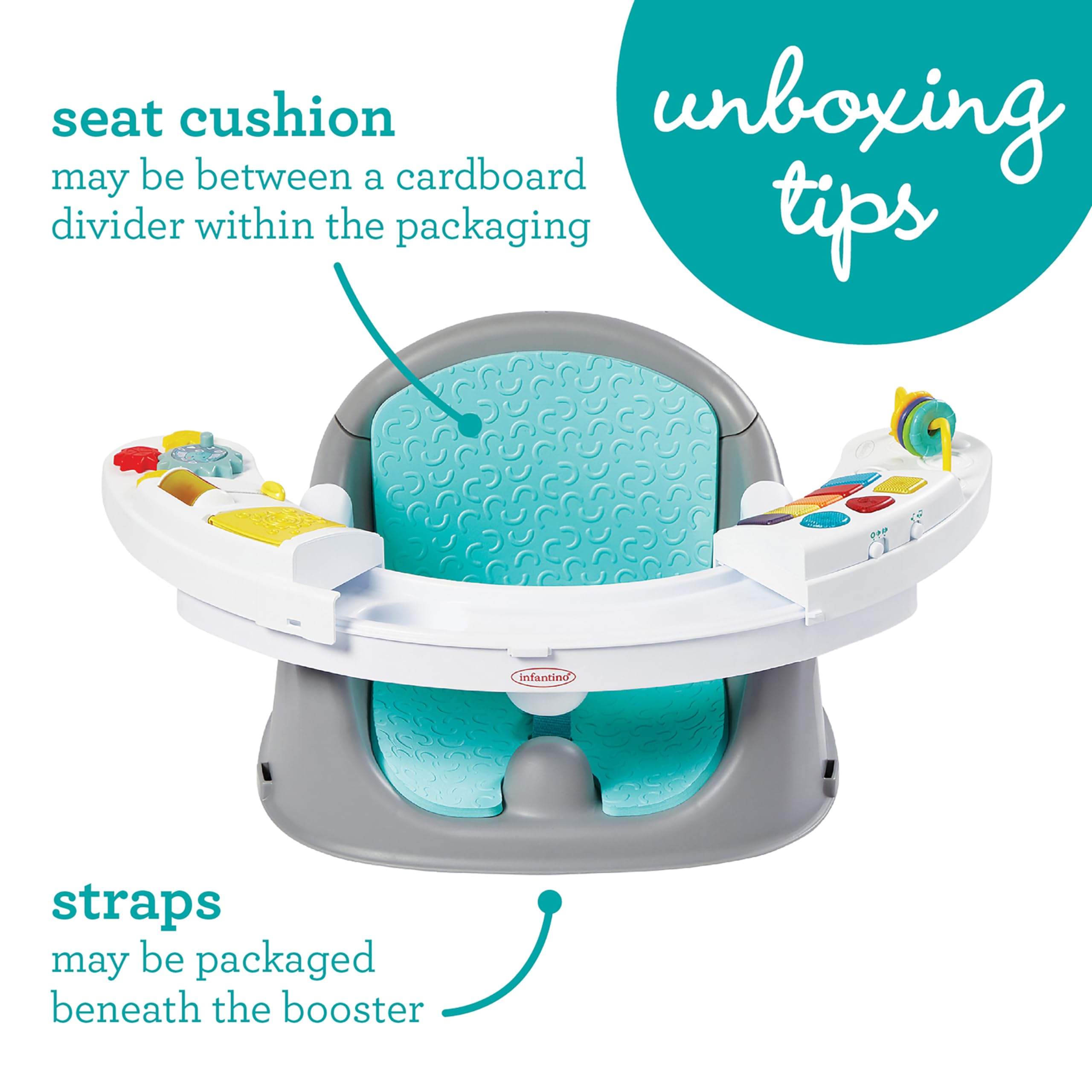 3-in-1 Baby Activity Center and Booster Seat