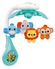 Baby Crib Mobile with Relaxing Music. Includes Ceiling Light