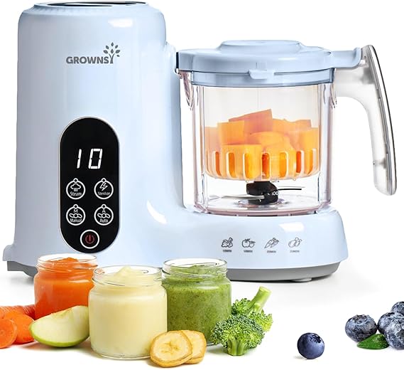 Baby Food Maker with Steam Basket, One Step Baby Food Processor