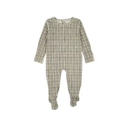 The Printed Romper - Plaid