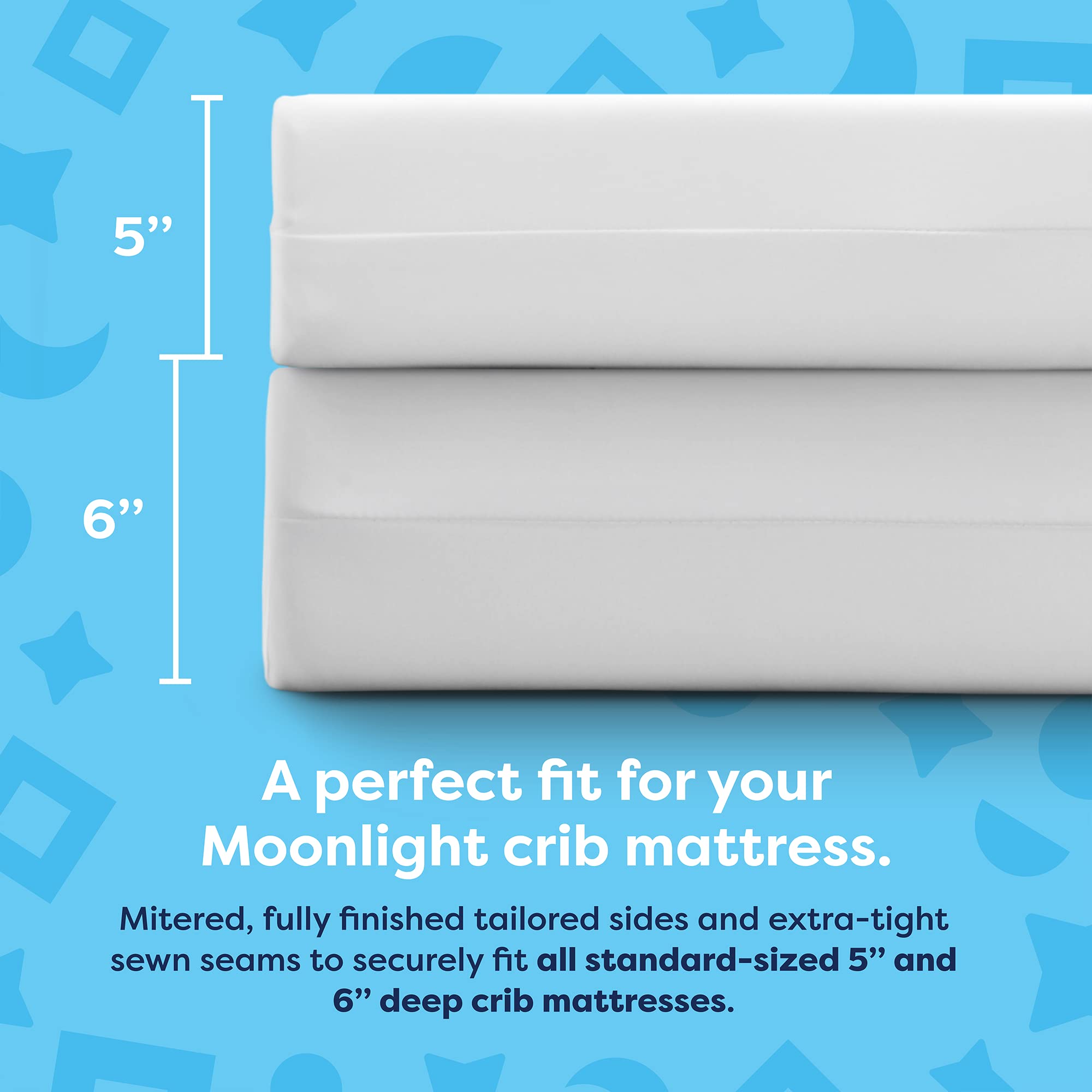 Hypoallergenic Waterproof Crib Mattress Cover