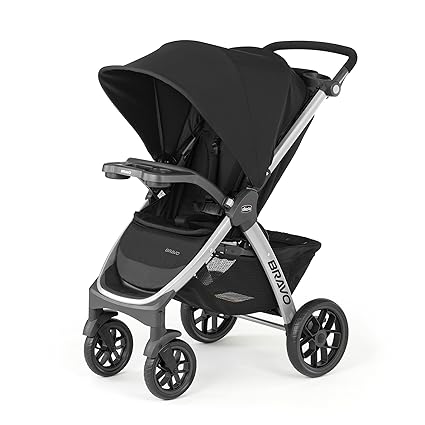 Bravo LE ClearTex Quick-Fold Stroller - Pewter | Grey