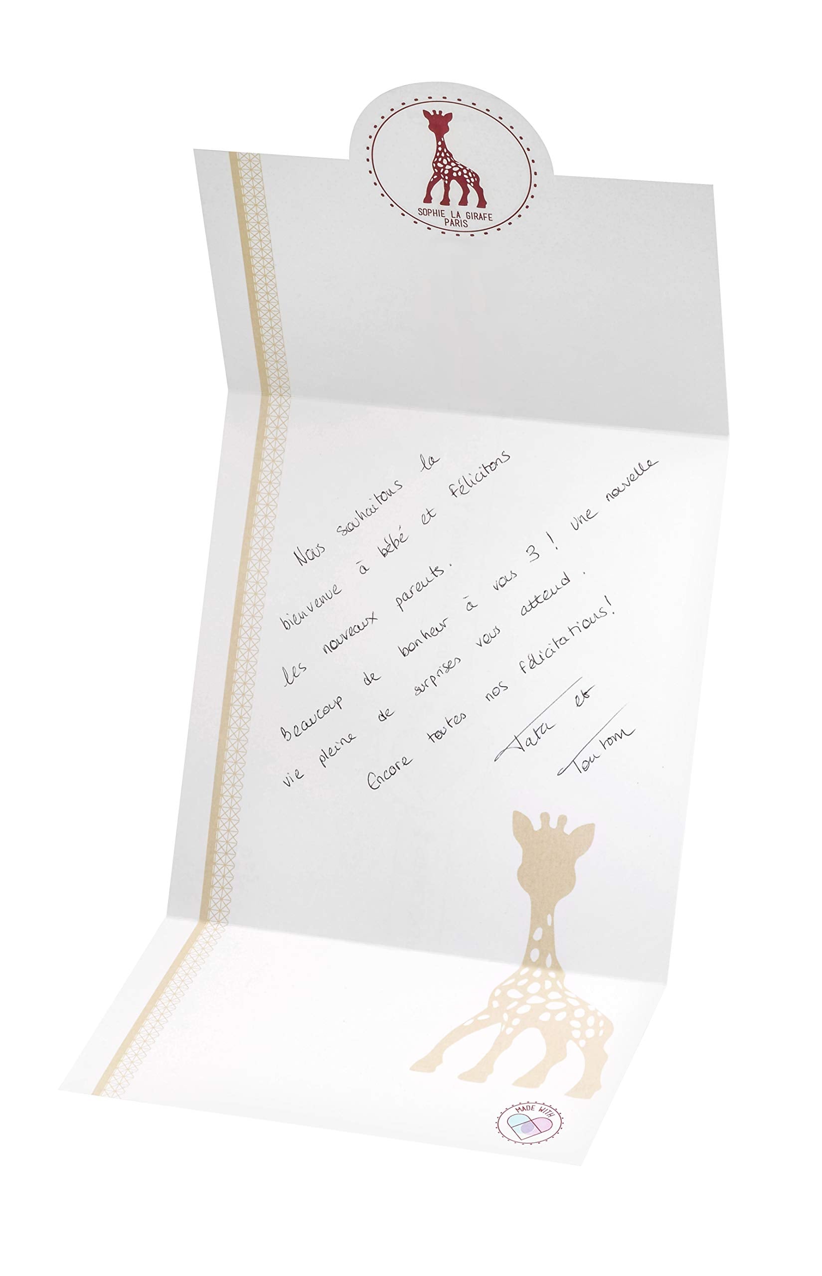 Sophiesticated - The I Love Sophie Set | Includes Sophie la girafe & Heart Rattle