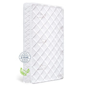 Premium Dual Sided Crib & Toddler Mattress,100% Knitted Fabric, Premium