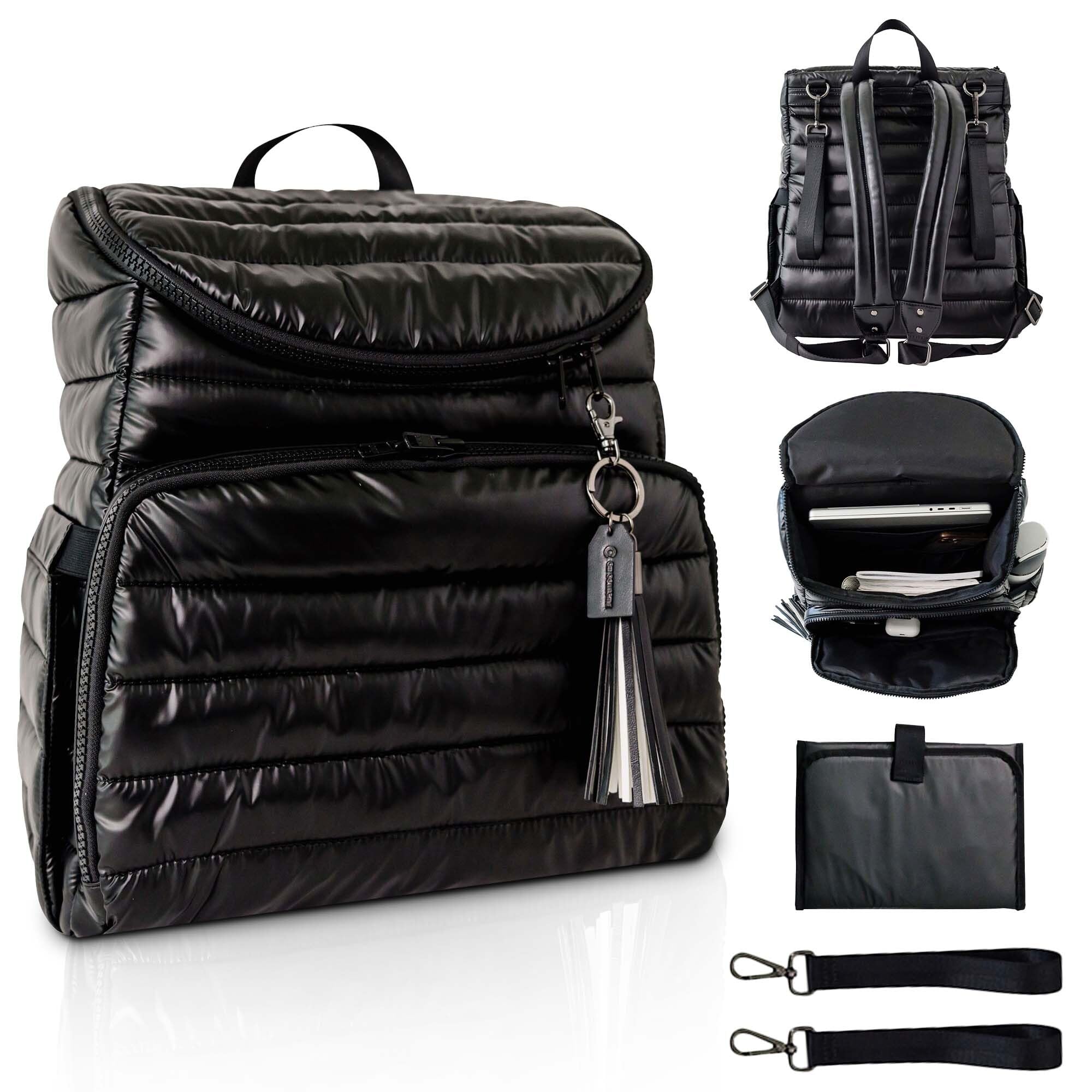 Gallery Diaper Bag Backpack - Casual Day-to-Day Backpack Fits 15"