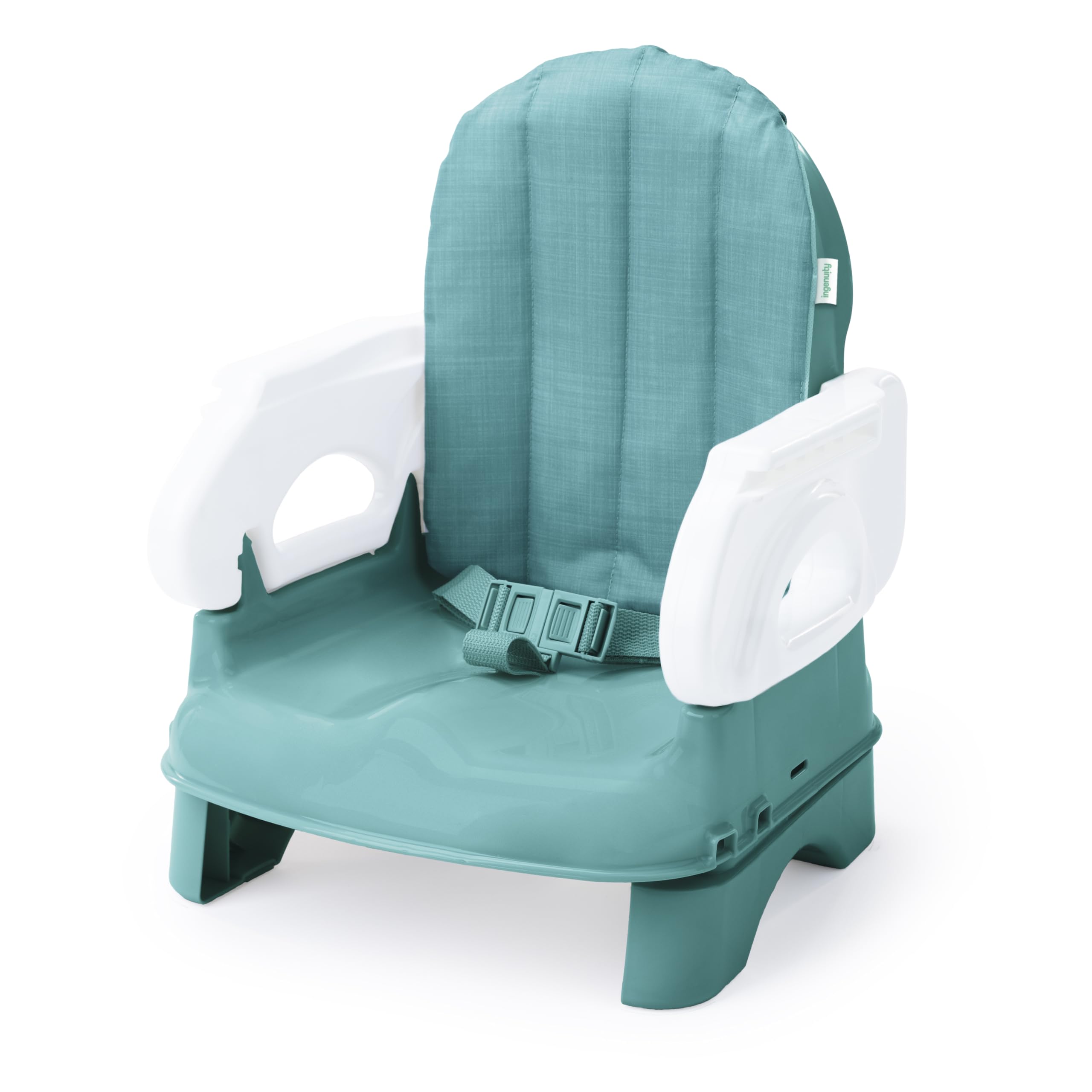 Deluxe Comfort Folding Baby Booster - Adjustable Height - Cushioned - Lightweight
