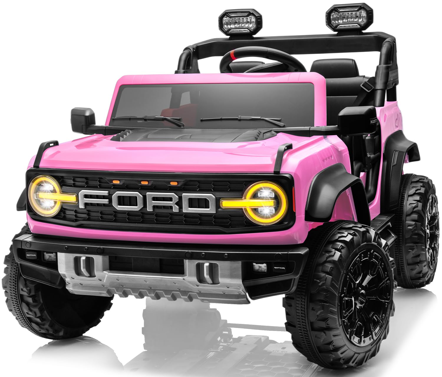24V Licensed Ford Bronco Raptor Ride-On Car for Kids