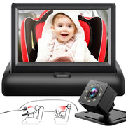 Baby Car Mirror with 4.3'' HD Night Vision Function Display