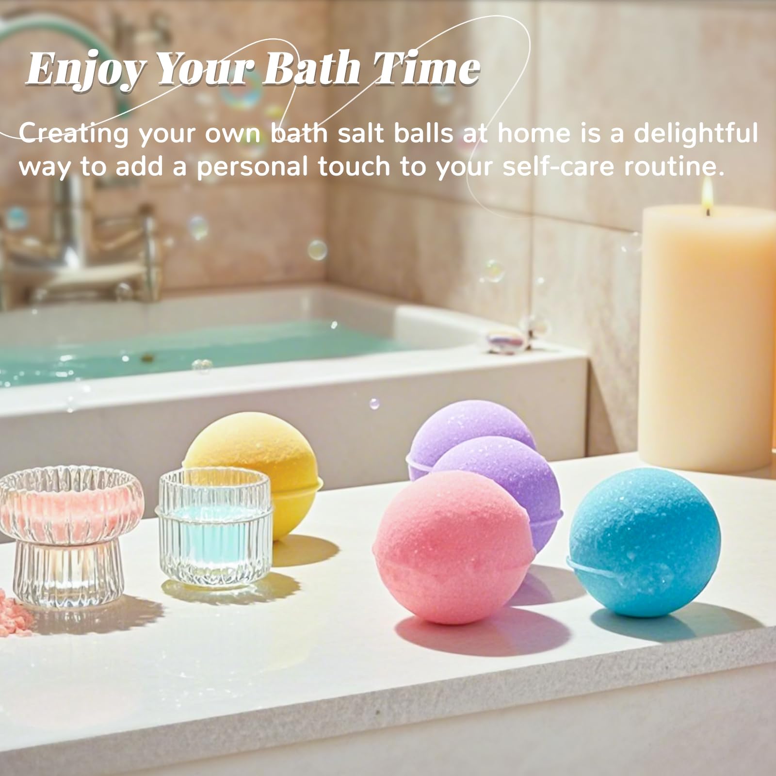 Bath Bomb Molds Set - 7 Shapes