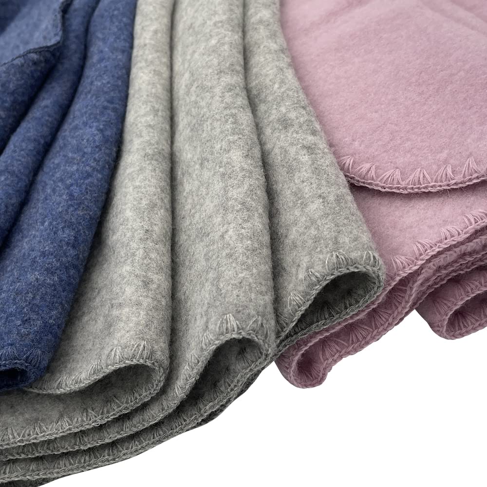 Kids Thermal Throw: Organic Merino Wool Baby Receiving Blanket