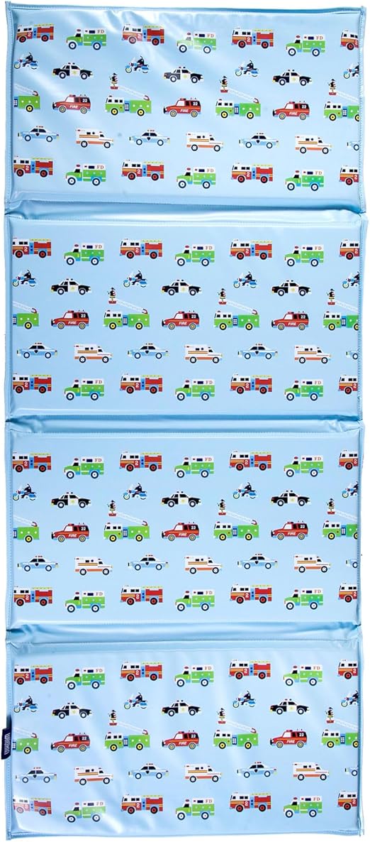 Kids Vinyl Nap Mat – Foldable, Durable Rest Mat for Daycare & Preschool