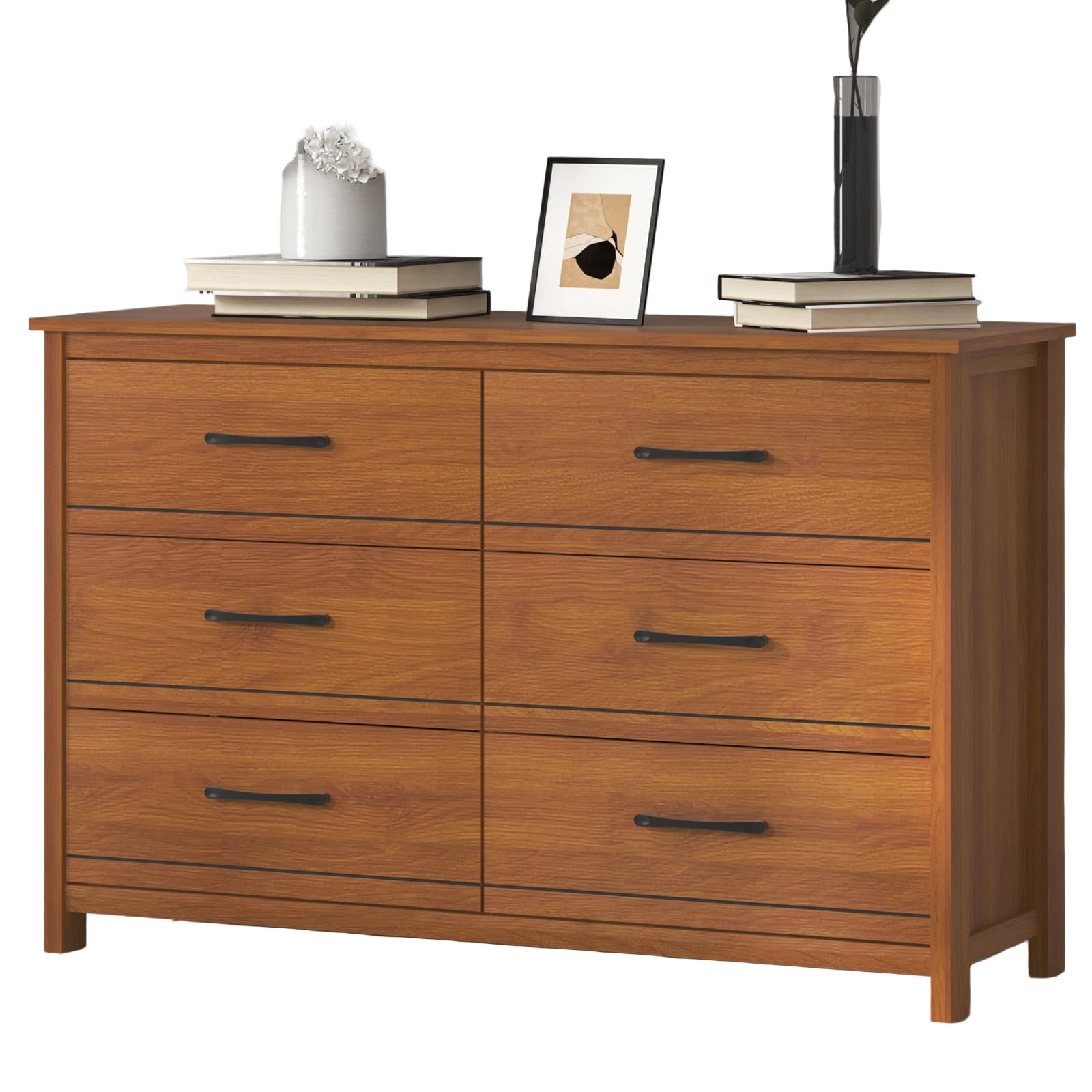 Dresser for Bedroom with Interlock, Wood Dresser for Closet