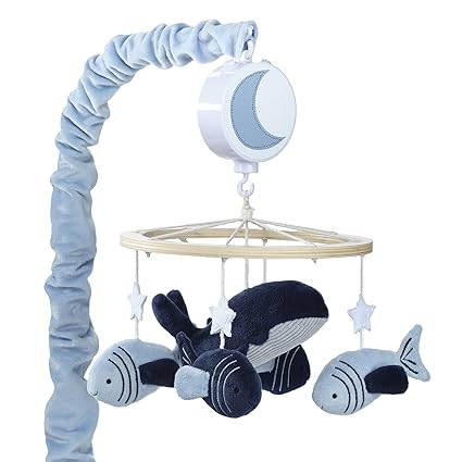 Goodnight Moon Musical Baby Crib Mobile Soother Toy - Stars/Clouds