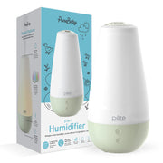 PureBaby® 3-in-1 Whisper-Quiet Humidifier, Color Changing Night Light