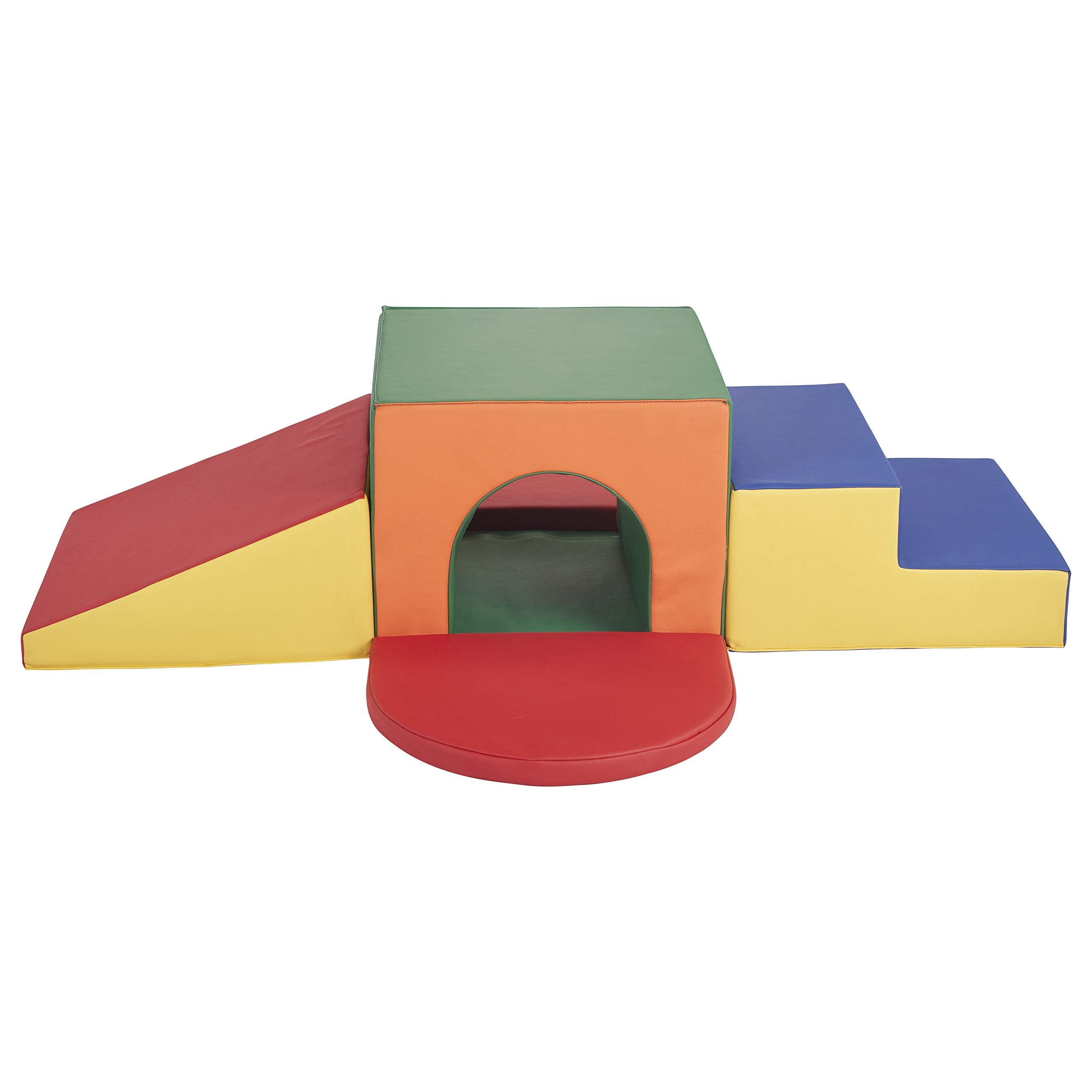 Foam Climber Toddler Play Structure with Tunnel and Slide