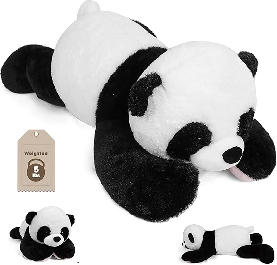 5 lbs 24" Weighted Stuffed Animals Panda Plushie