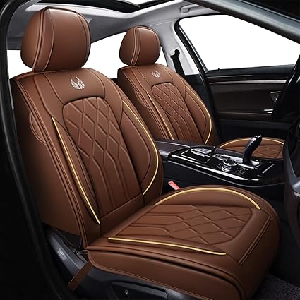 Car Seat Covers Premium Waterproof Faux Leather Cushion Universal Accessories