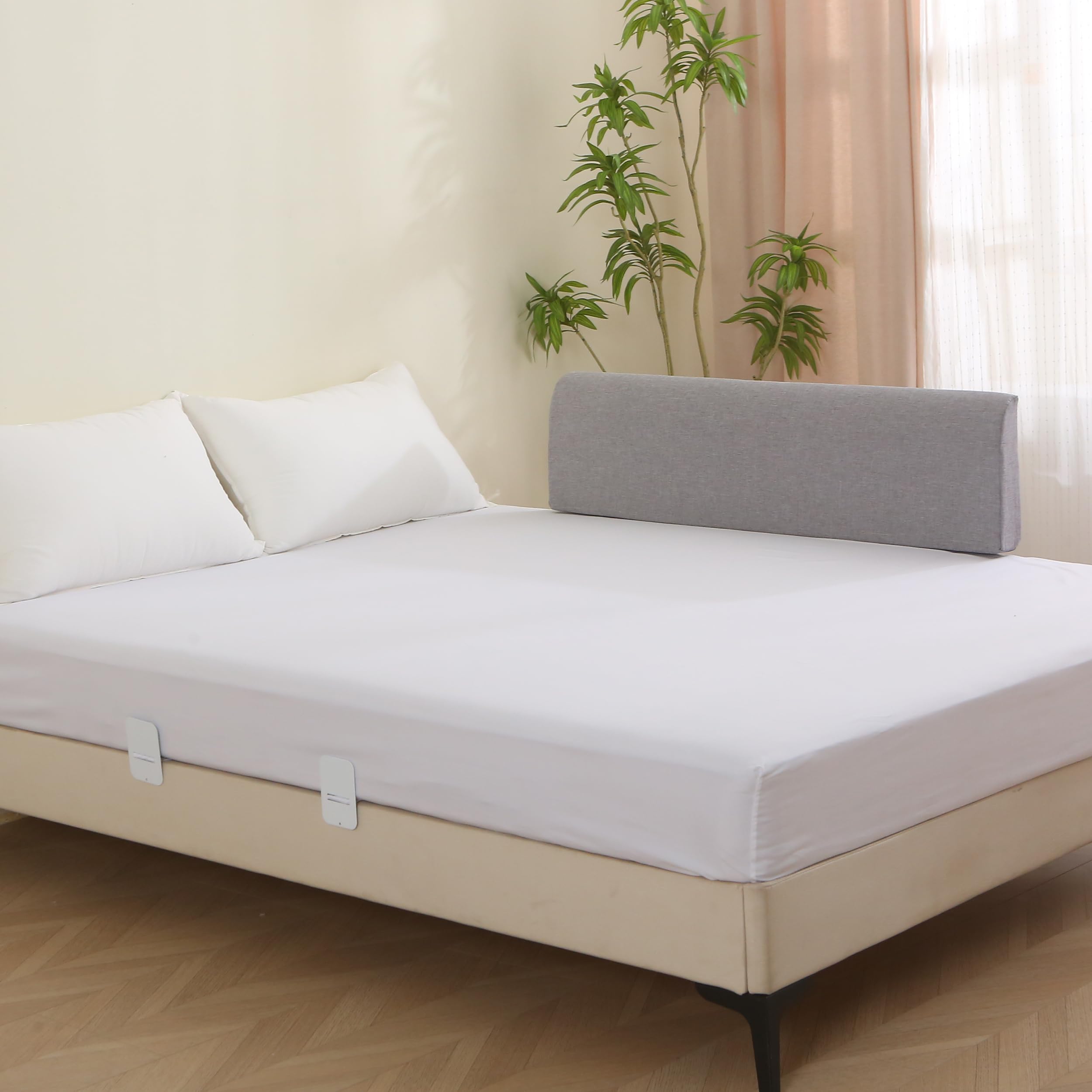 Toddler Bed Guard Rail 43 Inch Foam Padded Safety Rail