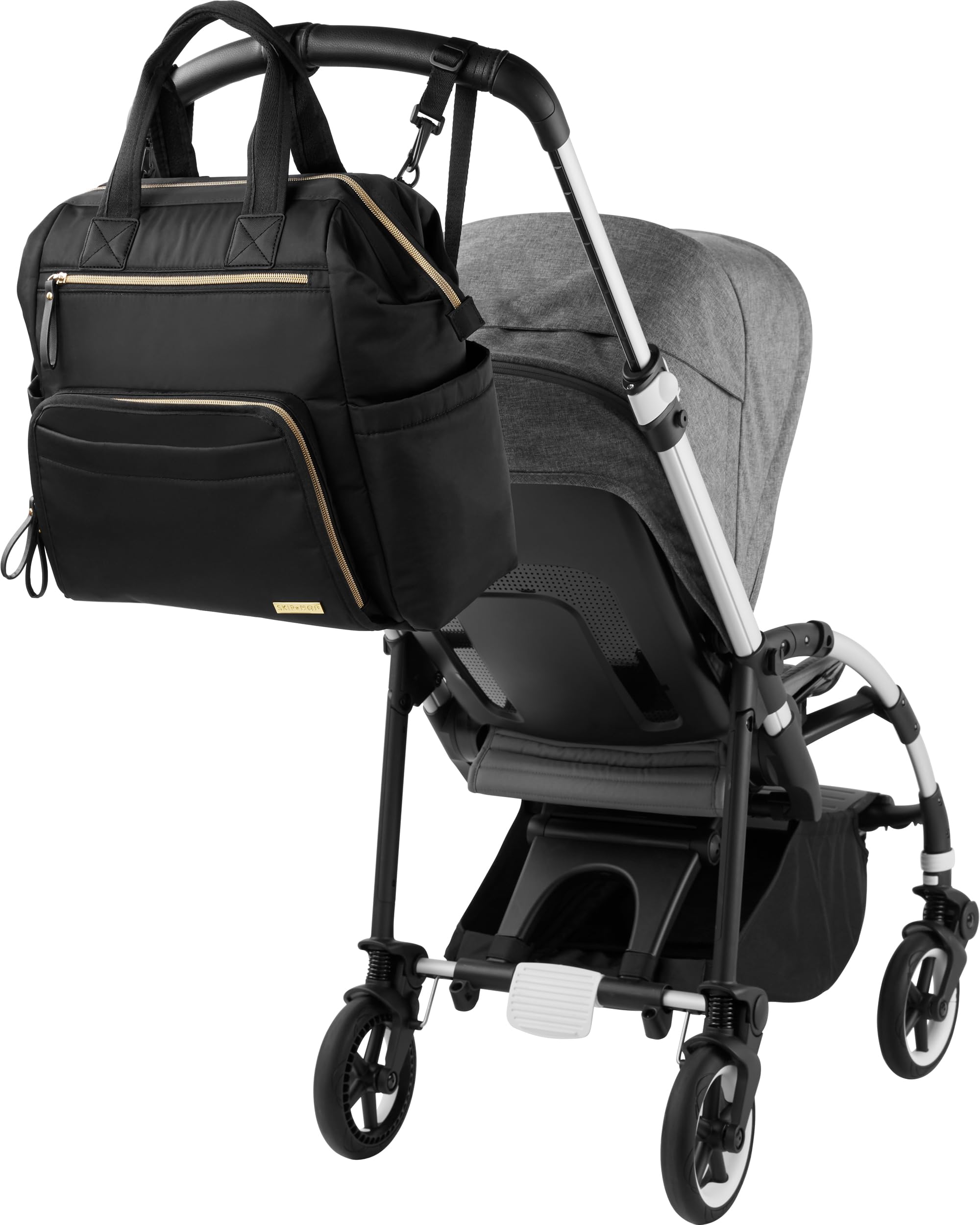 Diaper Bag Backpack: Mainframe Large Capacity Wide Open Structure