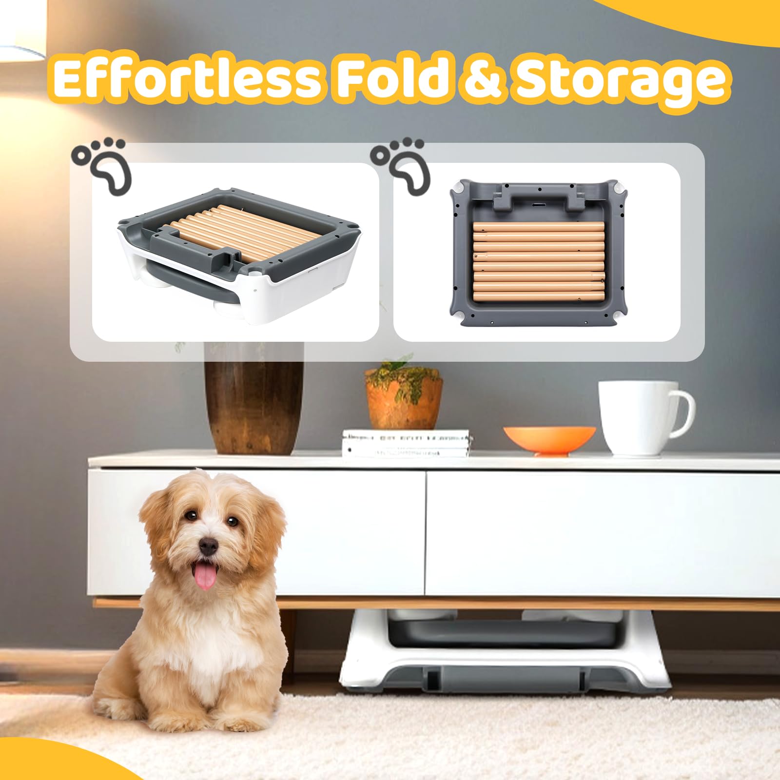 5-in-1 Convertible Baby High Chair with Detachable Tray and Foldable Design