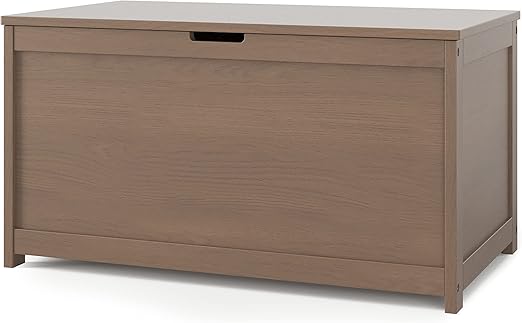 Harmony 33” Wood Toy Box, Large Storage Chest, Plenty