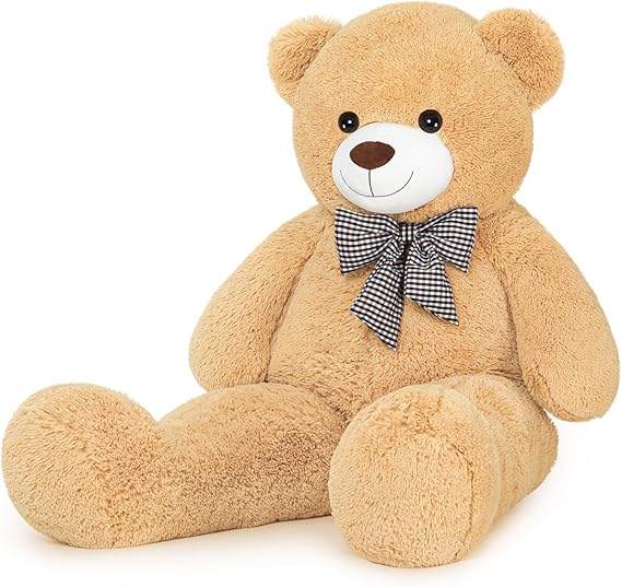 Giant Teddy Bear Stuffed Animals Plush Toy Cute Life Size Big Plush Teddy Bear for Kids