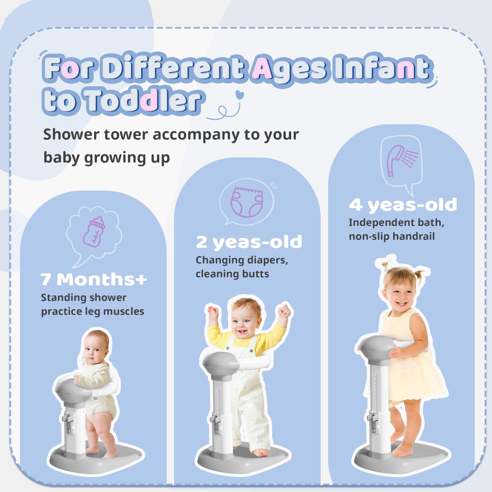 Baby Shower Stand Support Tower