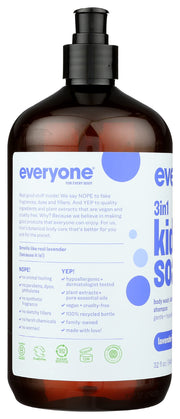 3-in-1 Kids Soap, Body Wash, Bubble Bath, Shampoo, 32 Ounce (Pack of 1)