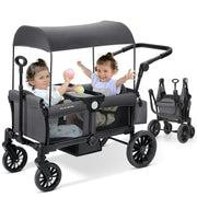 Stroller Wagon, 2 Seat Stroller for 2 Kids, Premium All Terrain Stroller