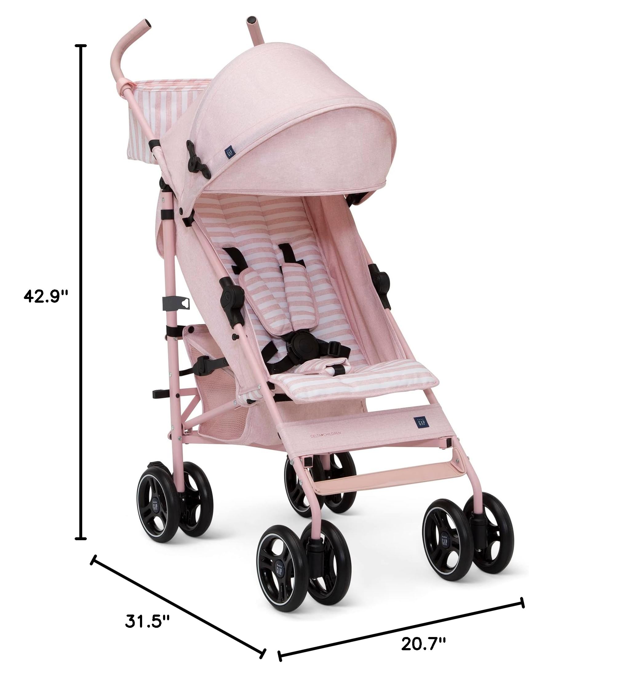 Classic Stroller - Lightweight Stroller with Recline, Compact Fold