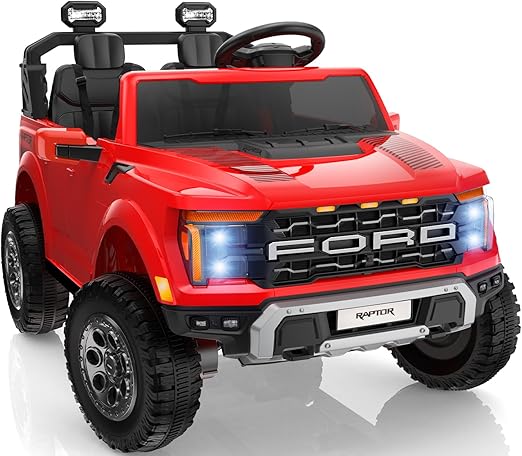 Licensed Ford F-150 Raptor 2 Seater Ride on Car for Kids