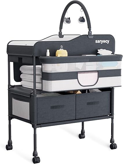 Baby Changing Table, Versatile Folding Changing Table