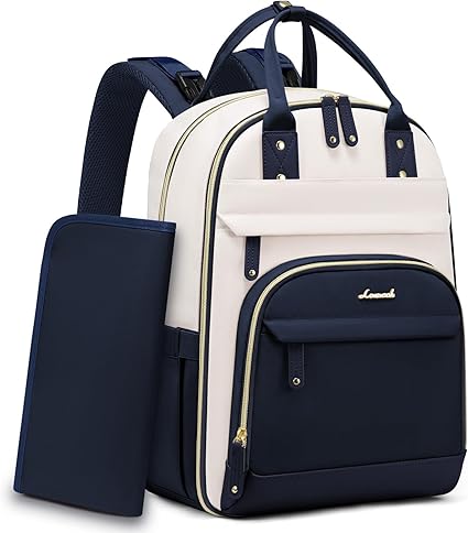 Diaper Bag Backpack, Baby Bag with Changing Pad