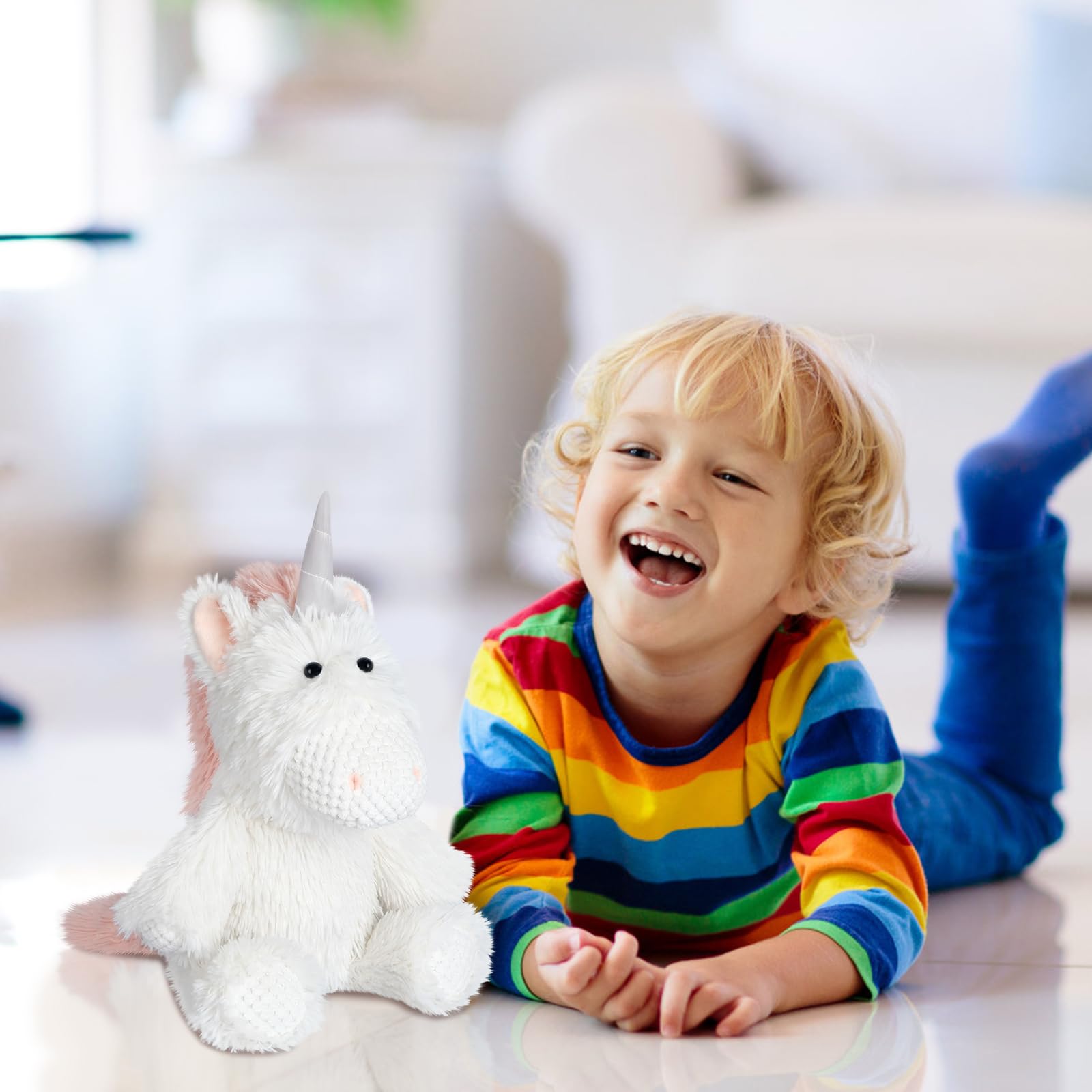 Coolable Warmable Unicorn Stuffed Animal, Microwavable Stuffed Animals
