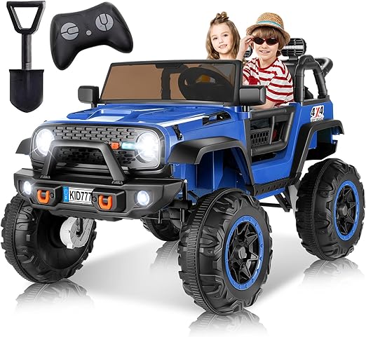 24V Ride on Car for Kids,2 Seater Electric Truck with Remote Control