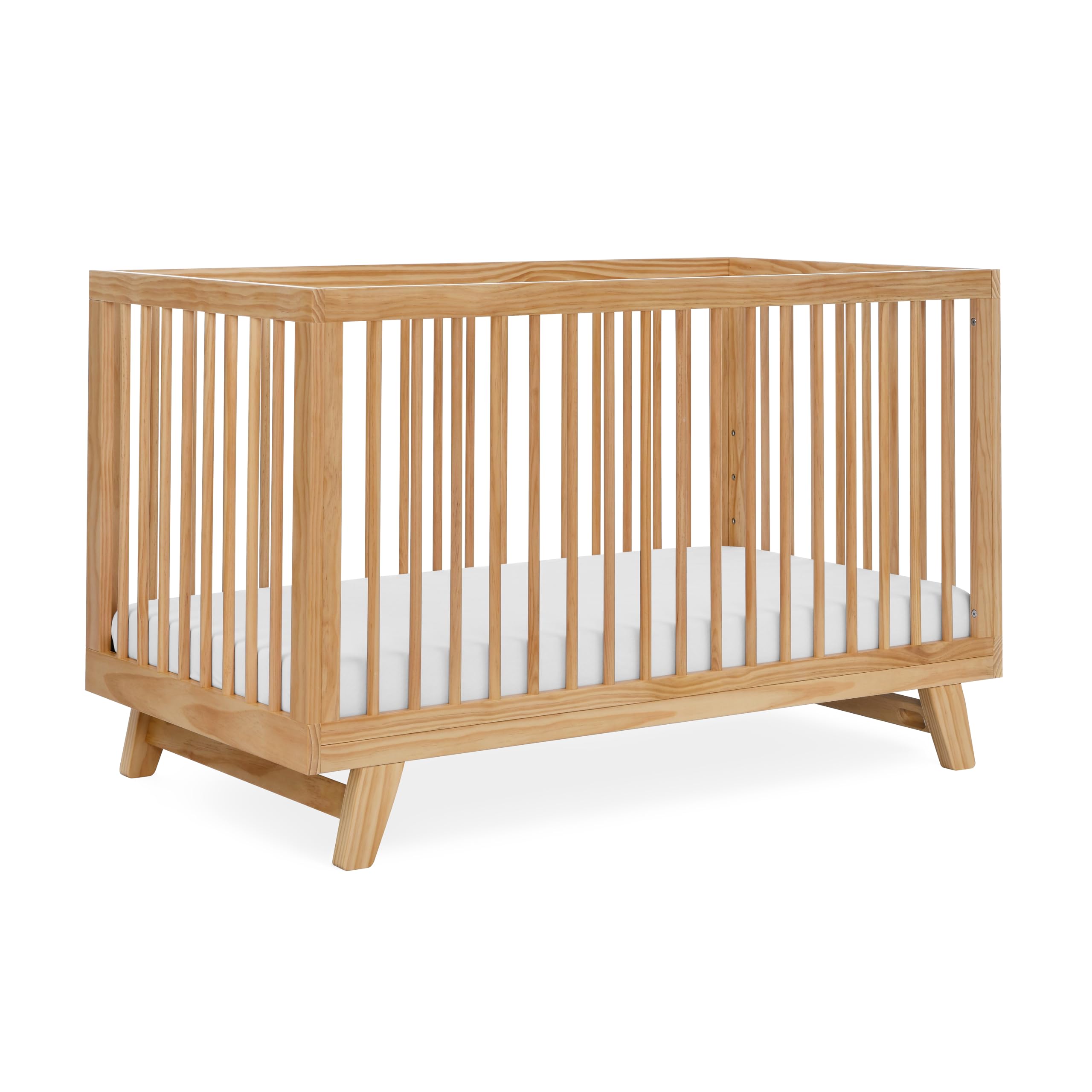 3-in-1 Convertible Baby Crib with Adjustable Mattress Heights