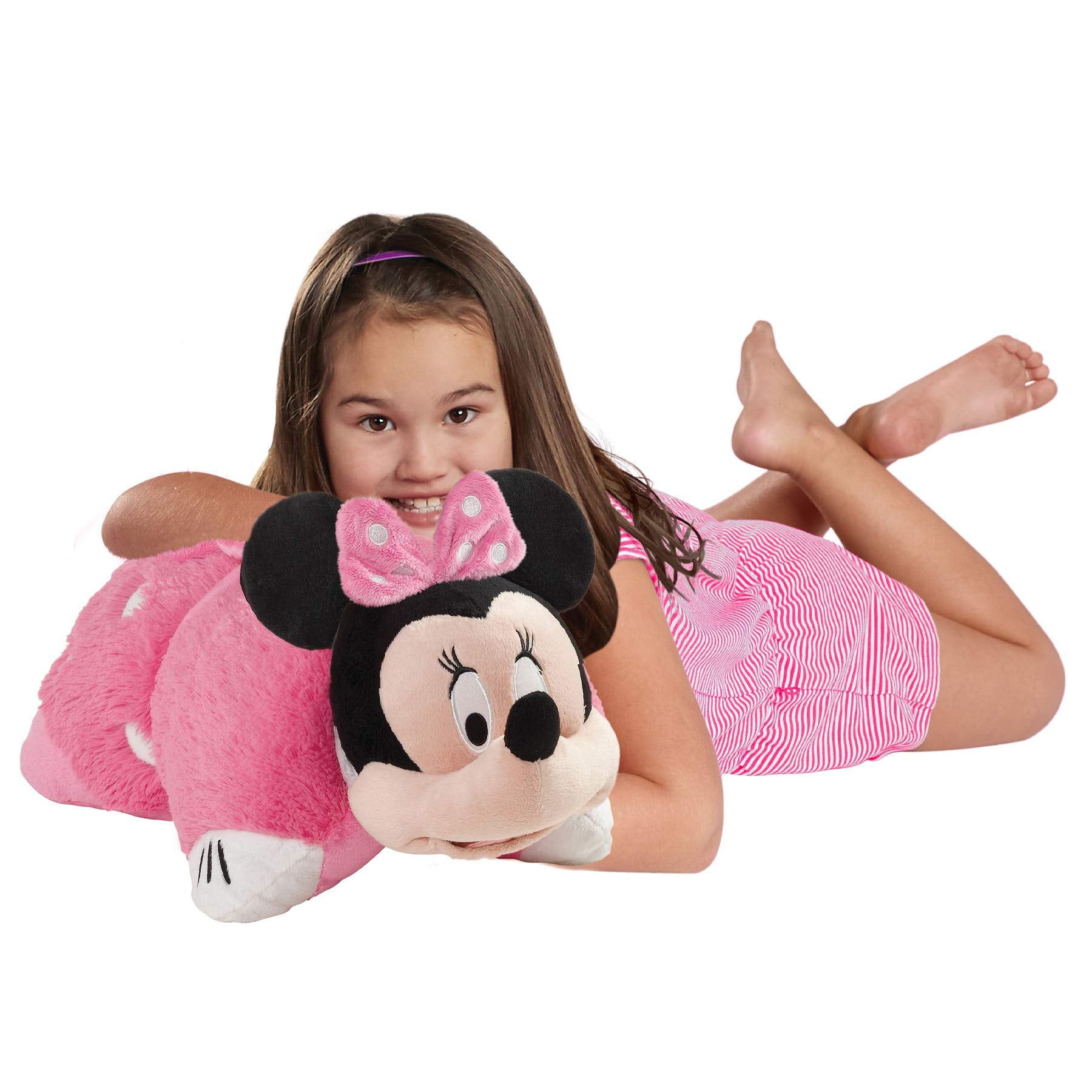 Pink Minnie Mouse - Disney Stuffed Animal Plush Toy