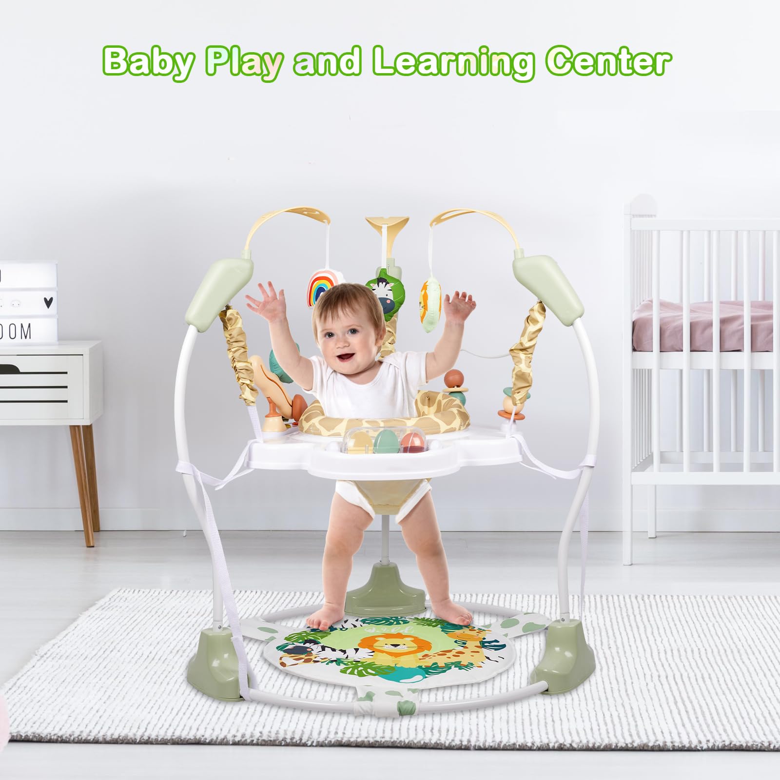 3-in-1 Baby Activity Center with Music and Lights