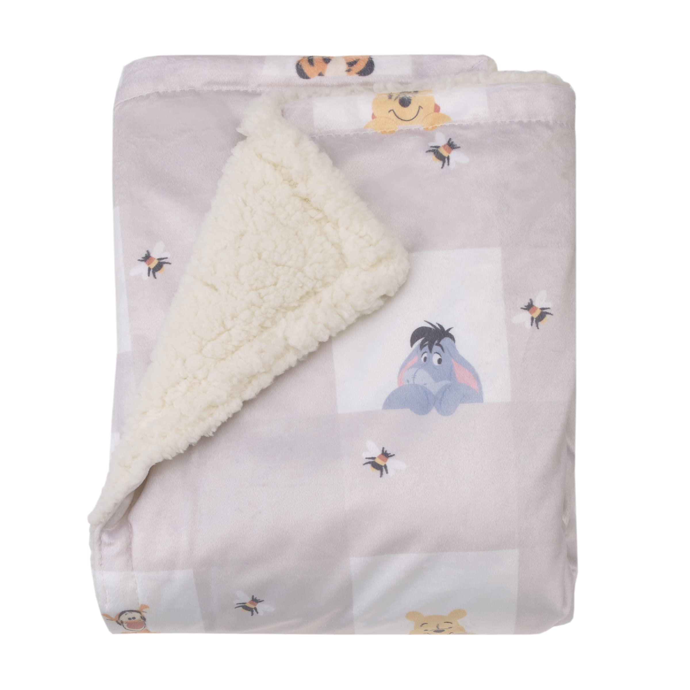 Disney Winnie The Pooh Hugs & Honeycombs 4-Piece Baby Gift Set – Crib Bedding