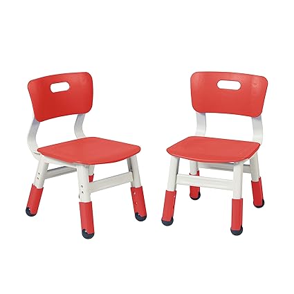 Classroom Adjustable Chair, Flexible Seating, Grassy Green, 2-Pack